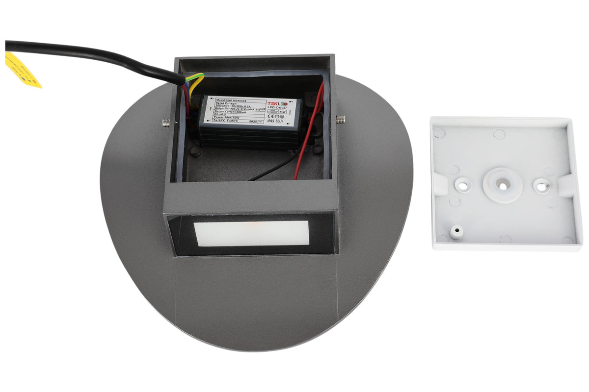 LED Wall Lamp B02 12W 3000K (TEKLED)