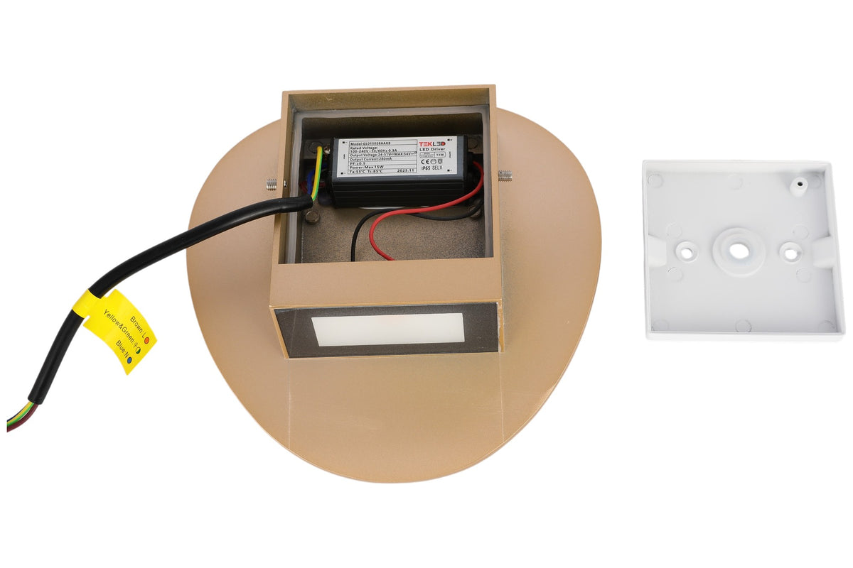 LED Wall Lamp B02 12W 3000K (TEKLED)