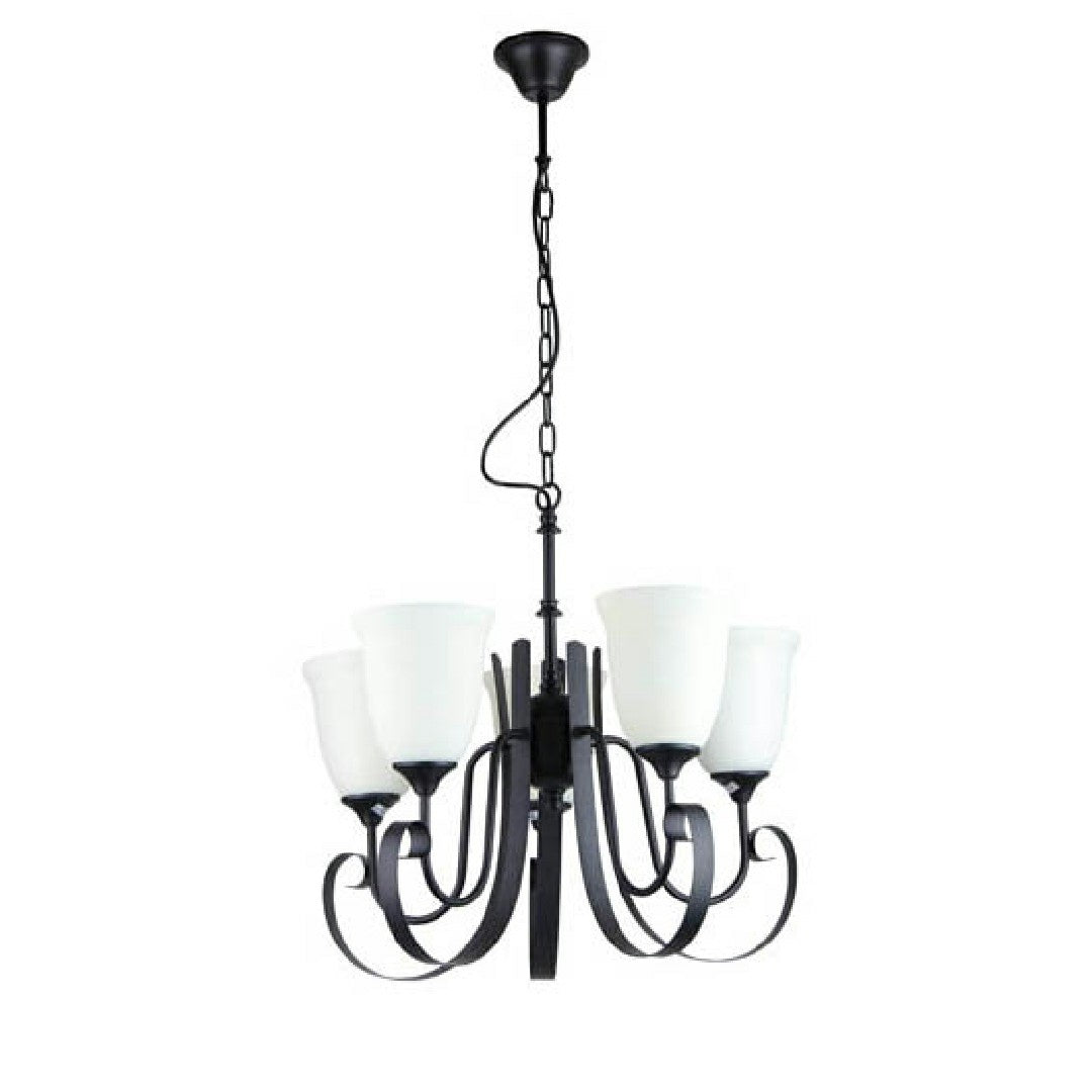 Chandelier DI6301-8 ANTIQUE WHITE E14 60W(AS-AV)