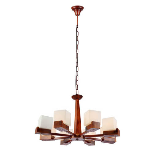 Chandelier 7798-8H E27 40W PINE WOOD (ASYAAVIZE)