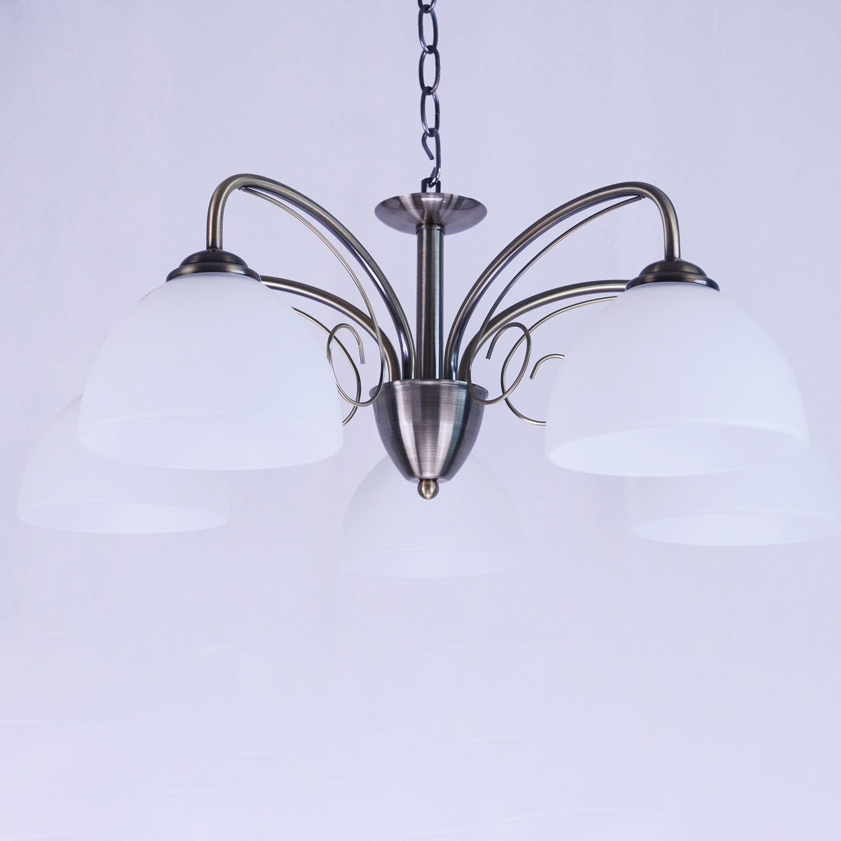 Chandelier MD97024/3 3xE27 60W AB (TEKAVIZE)