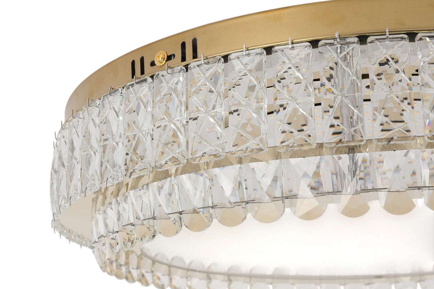 Ceiling Light A718 3CCT Gold D600mm (TEKLED)