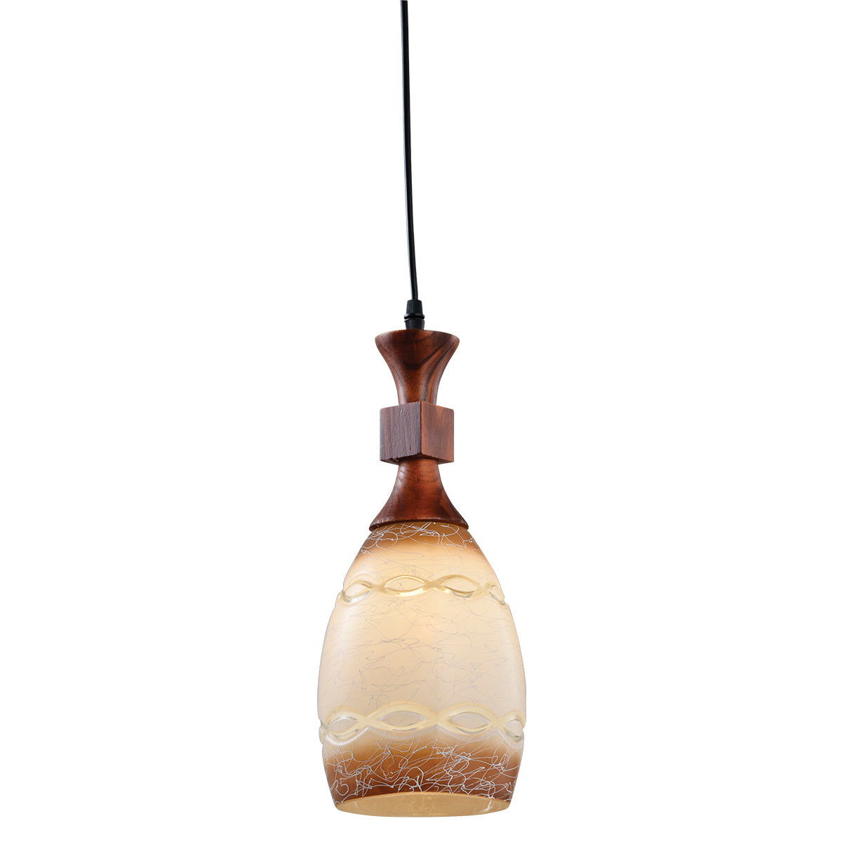Chandelier 7529-1BR E27 40W COFFEE (ASYA-AVIZE)