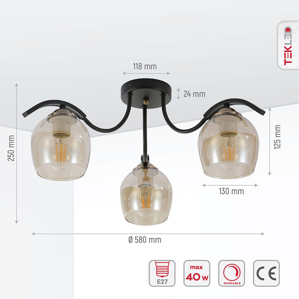 Chandelier 2448 E27 (TEKAVIZE)