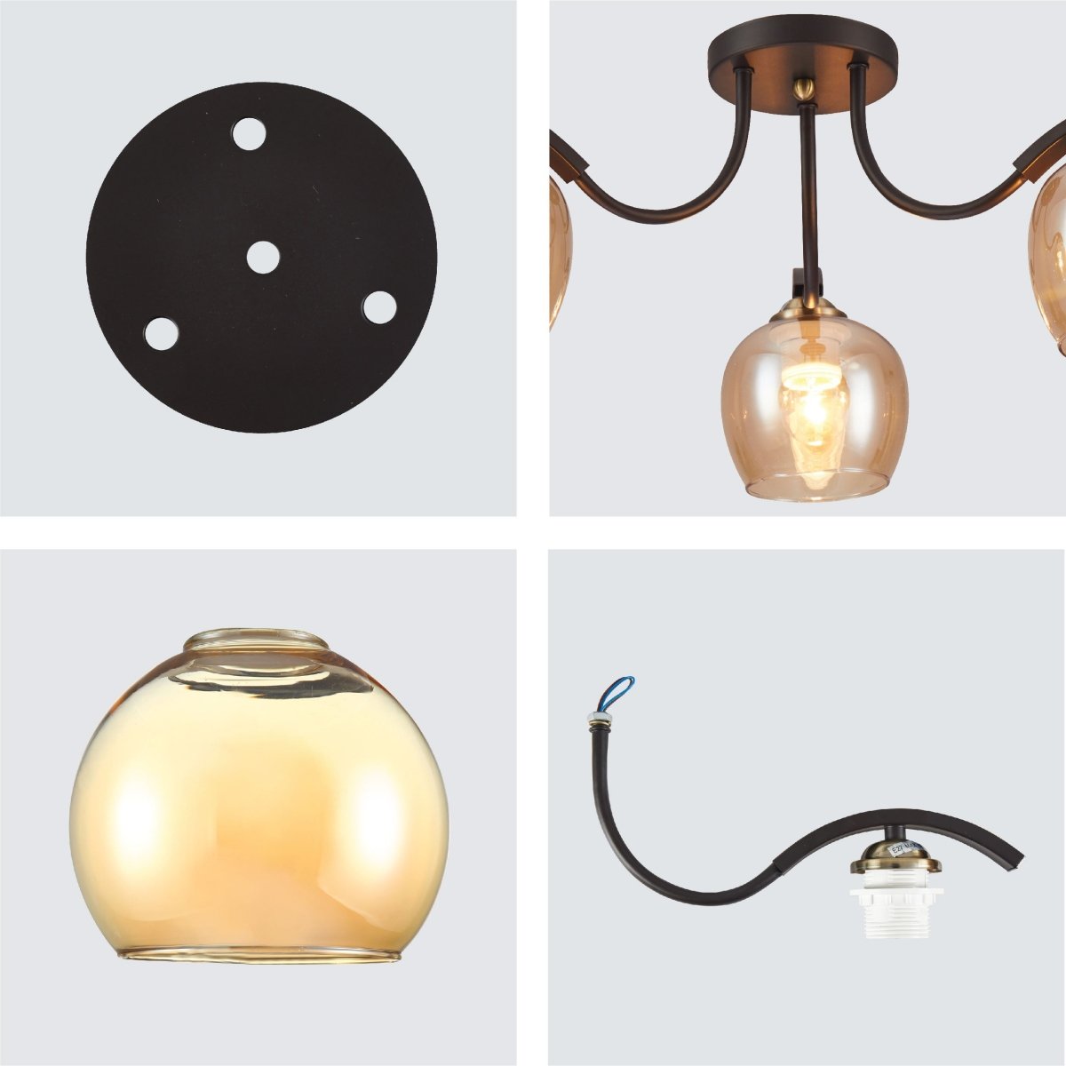 Chandelier 2448 E27 (TEKAVIZE)
