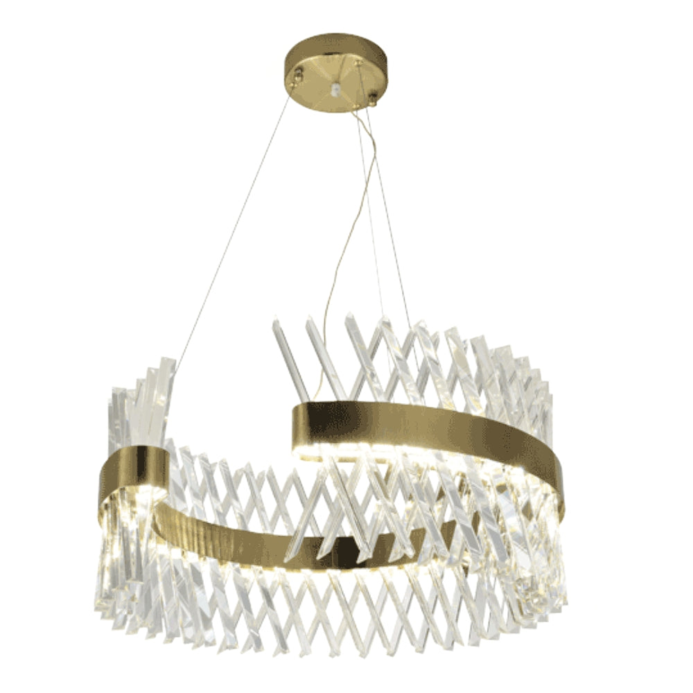 Chandelier 8006 D600 24W Copper 5000K (ASYA-AVIZE)