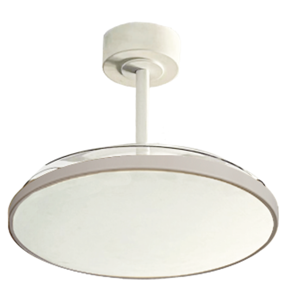 LYUSTRA SLIM FAN LAMP 50W WHITE 3CCT (TEKLED)