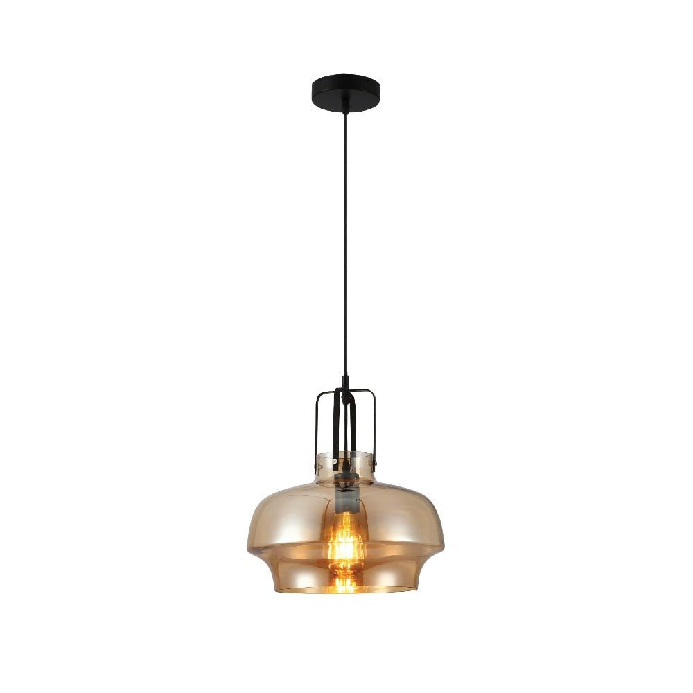 Vintage Industrial Japanese Gaslight Minimalist Glass Pendant Light