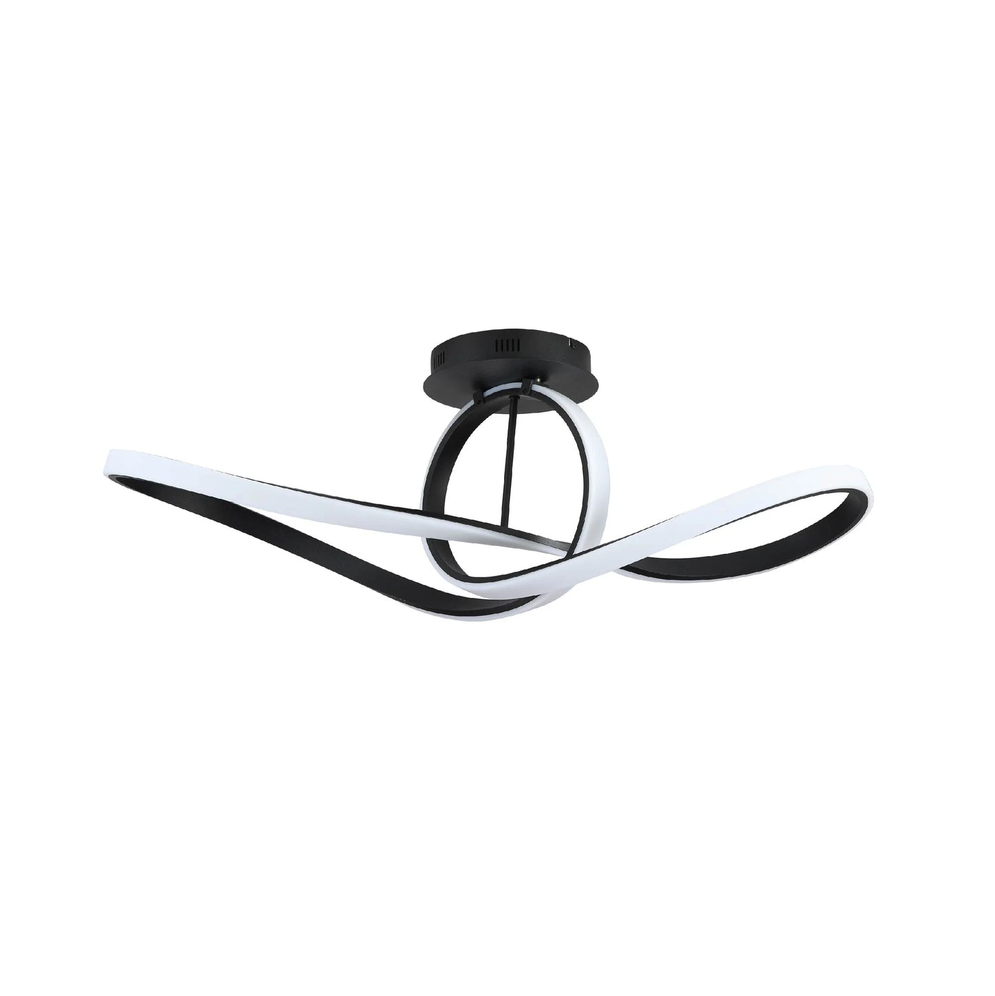 LED Double Triple Loop-Infinity White-Black-Gold Finishing 4000K Natural Cool White Modern Contemporary Nordic Scandinavian Pendant Ceiling Light
