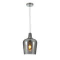 Vase Silhouette Textured Schoolhouse Pendant Ceiling Light
