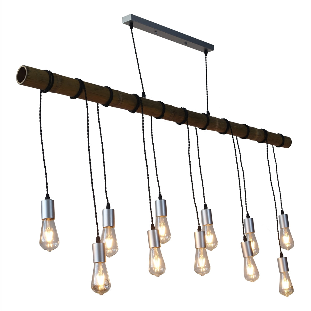 Chandelier 103711 40W 11xE27 BLACK L1500 (TEKAVIZE)