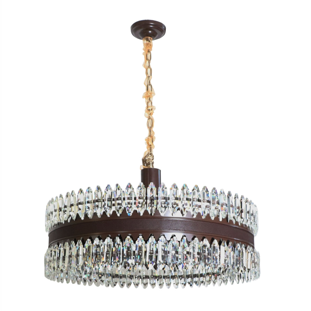 Chandelier 5004D 24xG9 COFFEE D800xH430 (TEKAVIZE)