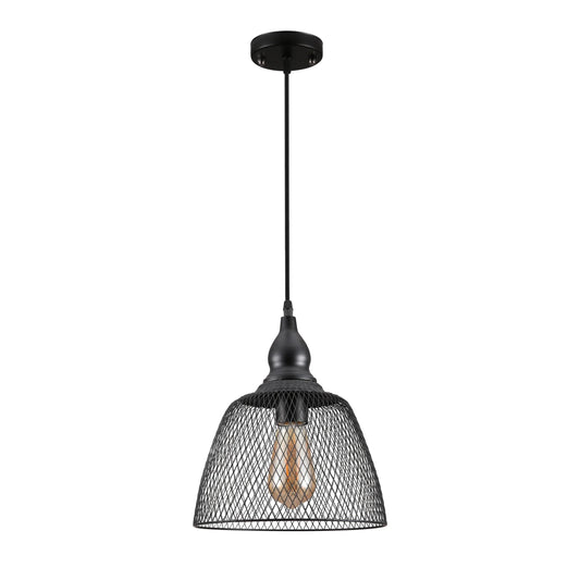 Wire Mesh Industrial Dome Pendant Ceiling Light E27