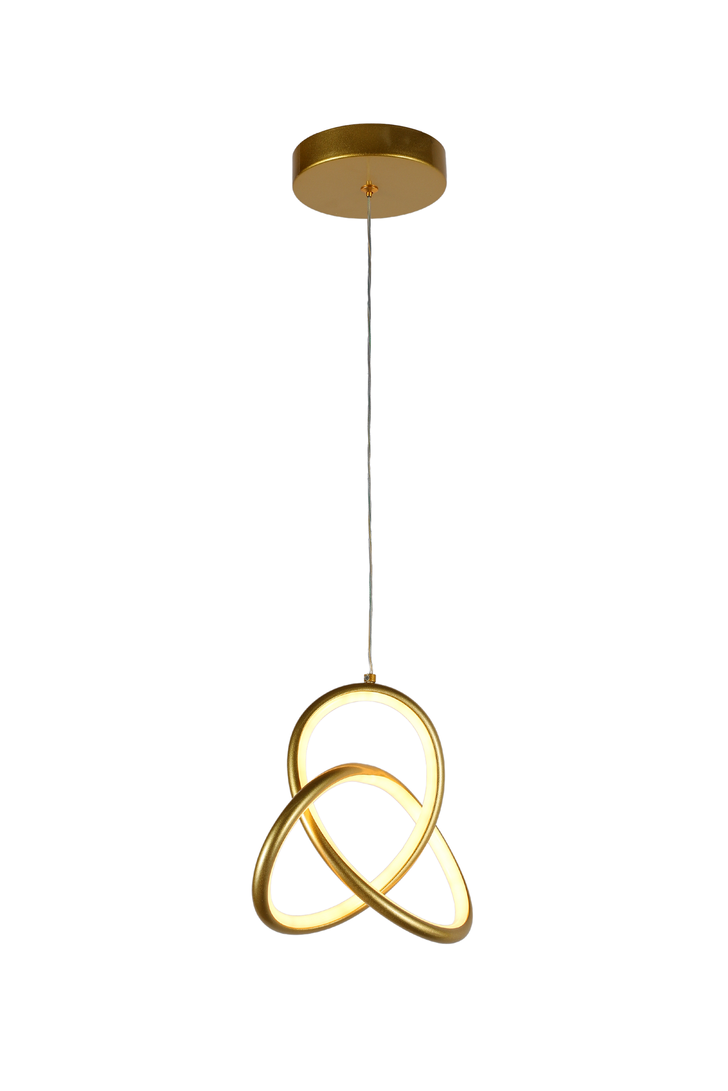 LED PENDANT LIGHT D185XH1500 GOLD 17W CCT CHANGEBLE(TEKLED)