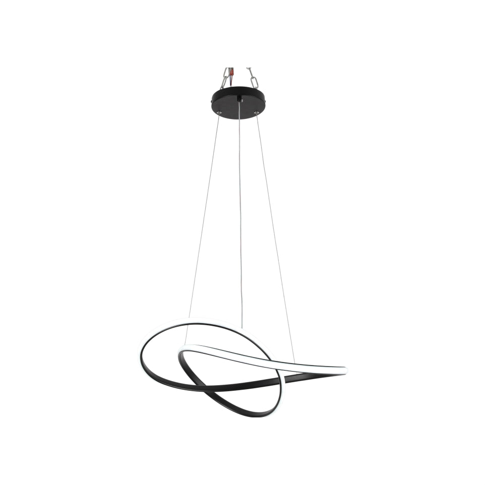 LED Pendant Light Black 34W 3CCT (TEKLED)