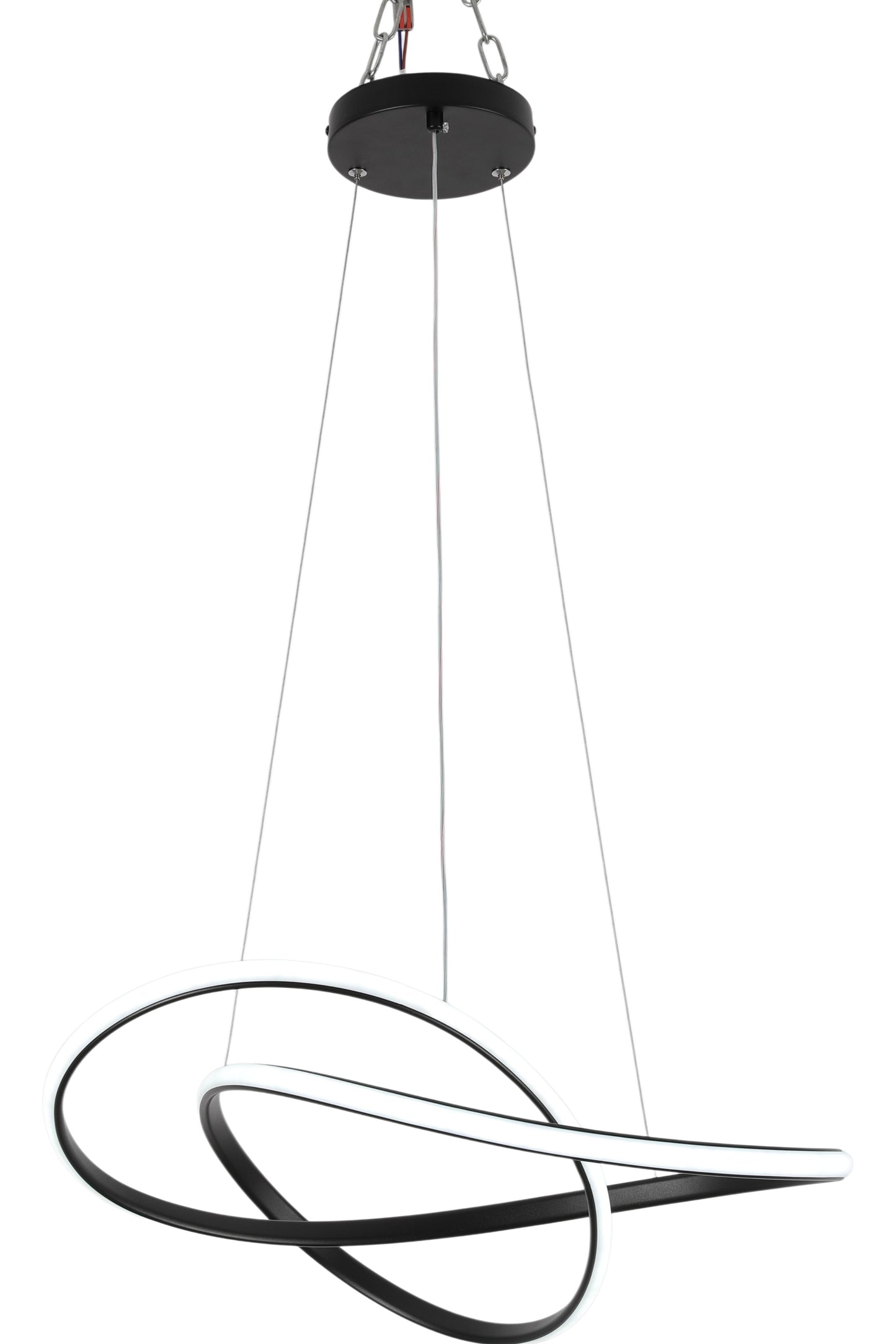 LED Pendant Light Black 34W 3CCT (TEKLED)
