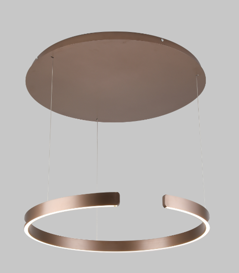 RUSTIC COFFEE D600 CHANDELIER BONINI 72W 3COLOUR (TEKLED)