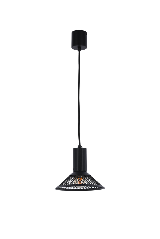 PENDANT LAMP 85631 BLACK E14X1 (TEKLED)
