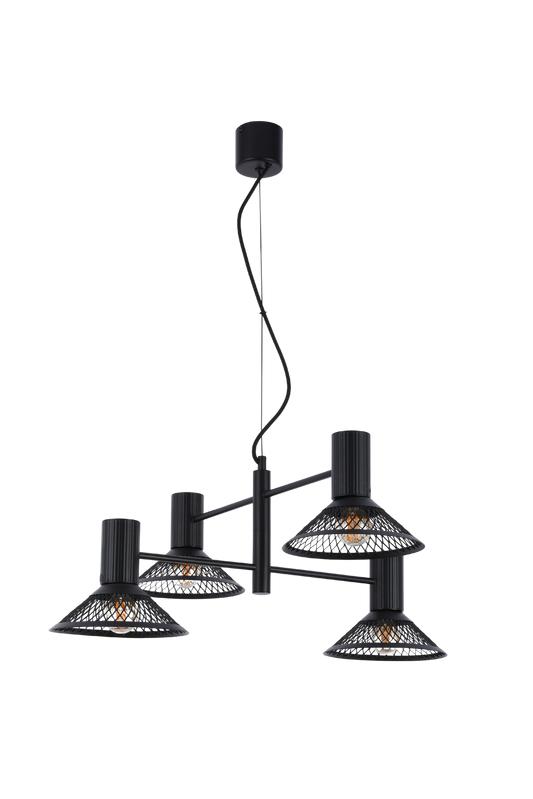 PENDANT LAMP 85631 BLACK E14X1 (TEKLED)