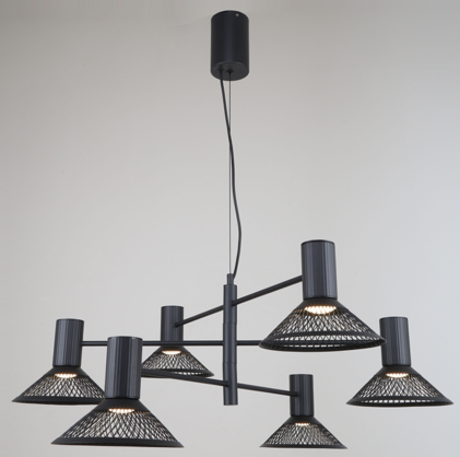PENDANT LAMP 85631 BLACK E14X1 (TEKLED)