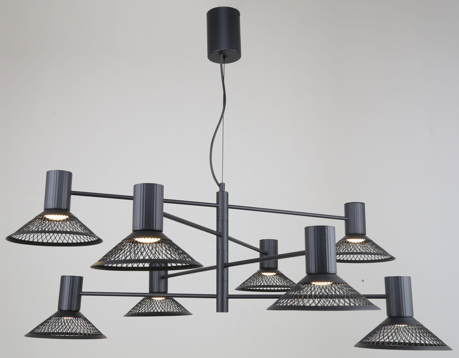 PENDANT LAMP 85631 BLACK E14X1 (TEKLED)