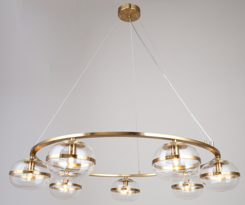 PENDANT LAMP 68767/7 BRASS G9X7 (TEKLED)