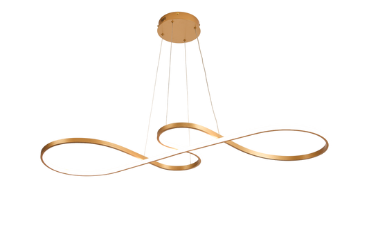 L1200mm Chandelier Oval LUX-6080 60W 3CCT (TEKLED)