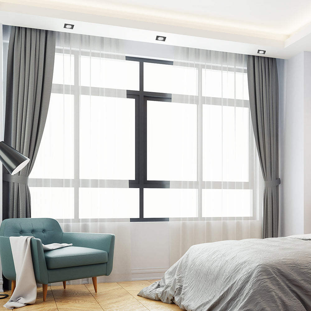 Rectangle Polycarbonate Tilt Recessed Downlight GU10
