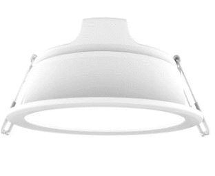 DOWNLIGHT LED FUSION 18W WH 1620LM 3CCT IP20 (TEKLED)
