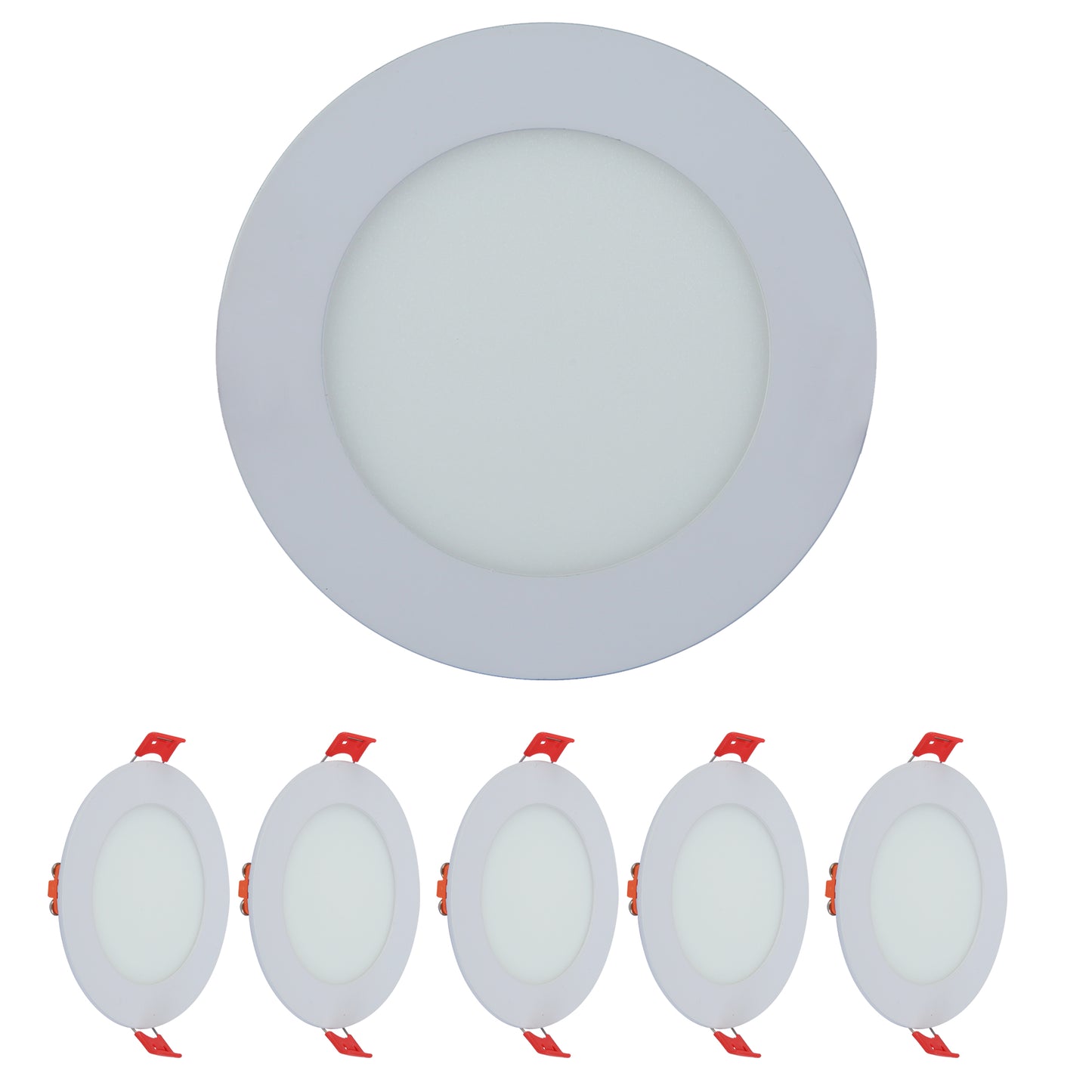 DL LED ACRYLIC ROUND PANEL 6W 3000K (TT)