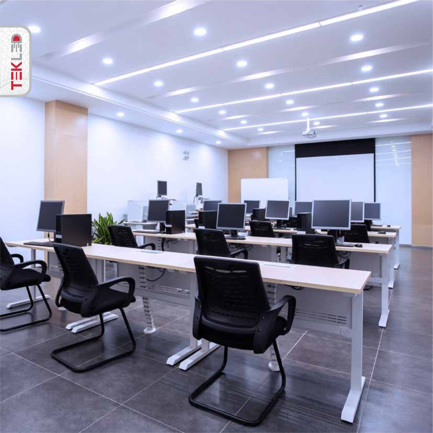 DL LED ROUND PANEL 12W (TEKL)