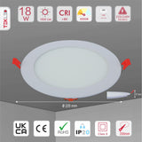 DL LED ACRYLIC ROUND PANEL 18W (TT)