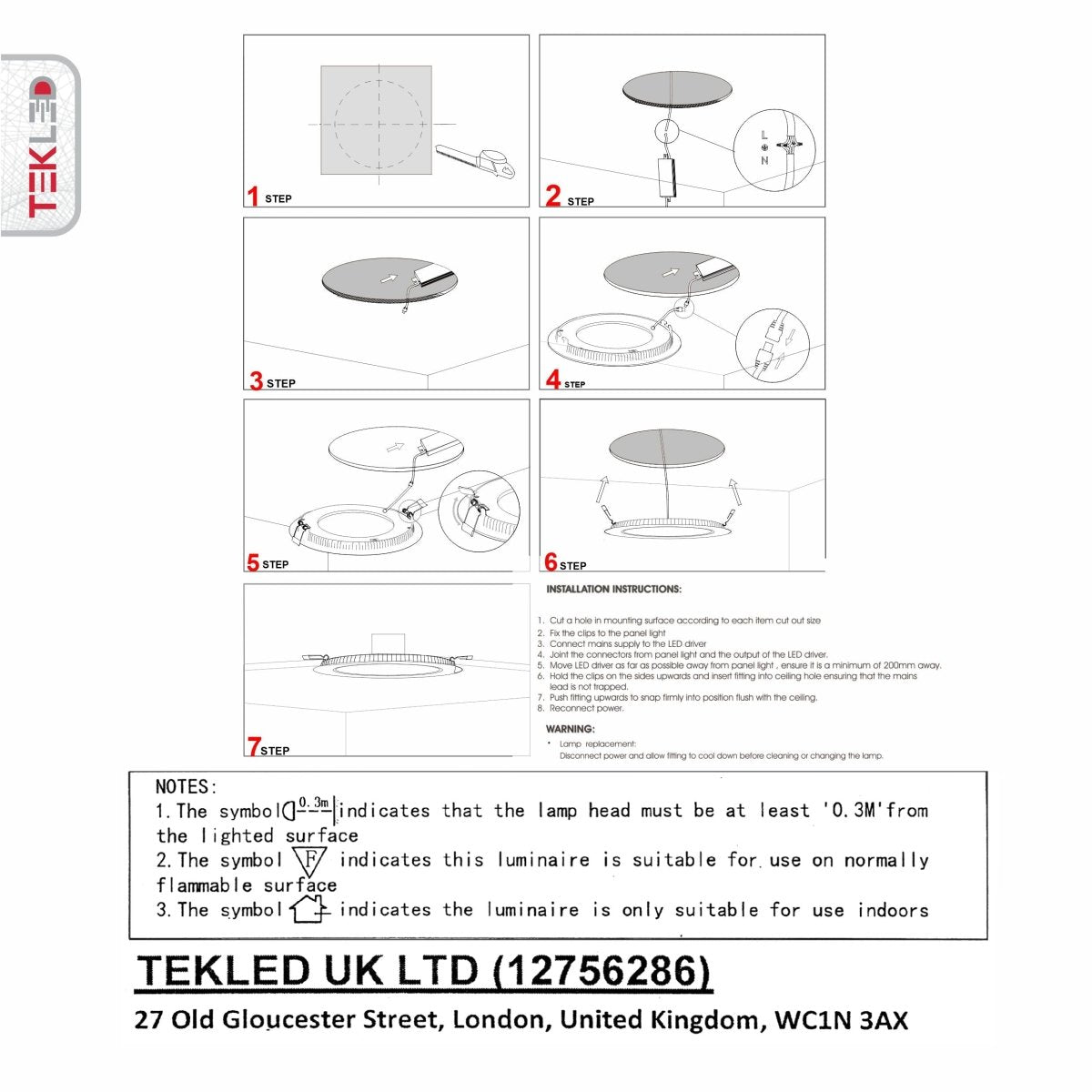 SV-K DL LED SLIM ROUND PANEL 24W 5700K