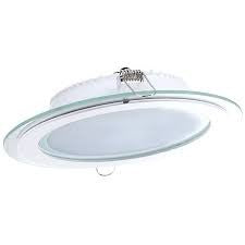 DL LED GLASS ROUND PANEL 12W (TEKLED)
