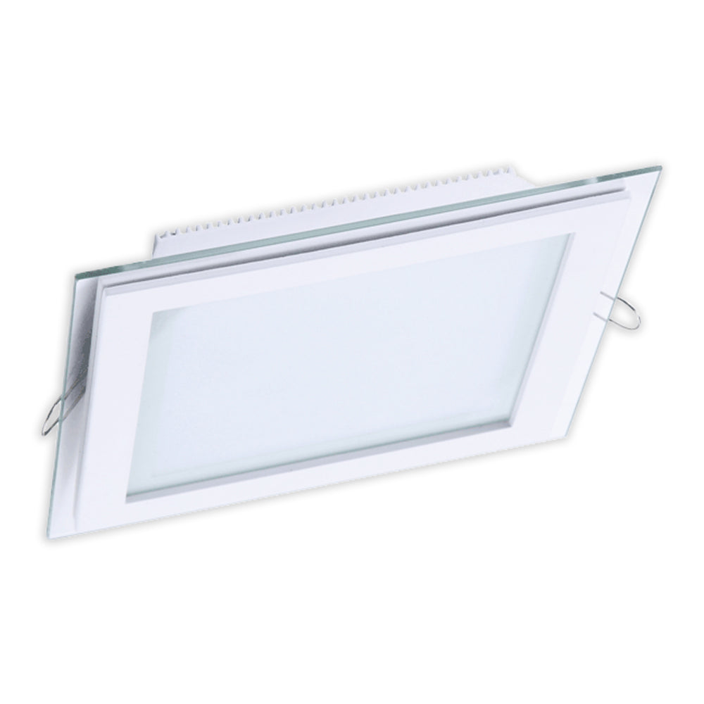 DL LED GLASS KVADRO PANEL 12W (TEKLED)