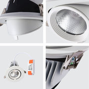 LED SWIVEL & SCOOP DOWNLIGHT 30W COOL WHITE