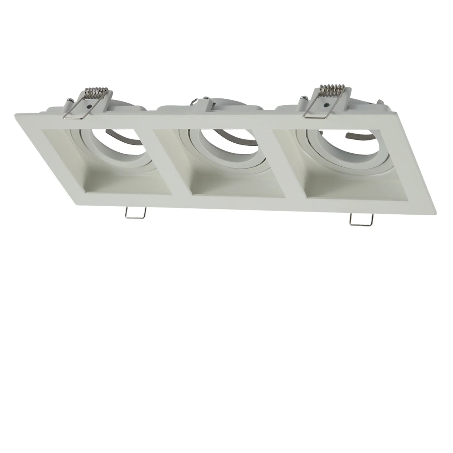 Grille Rectangle Recessed Tilt Downlight GU10