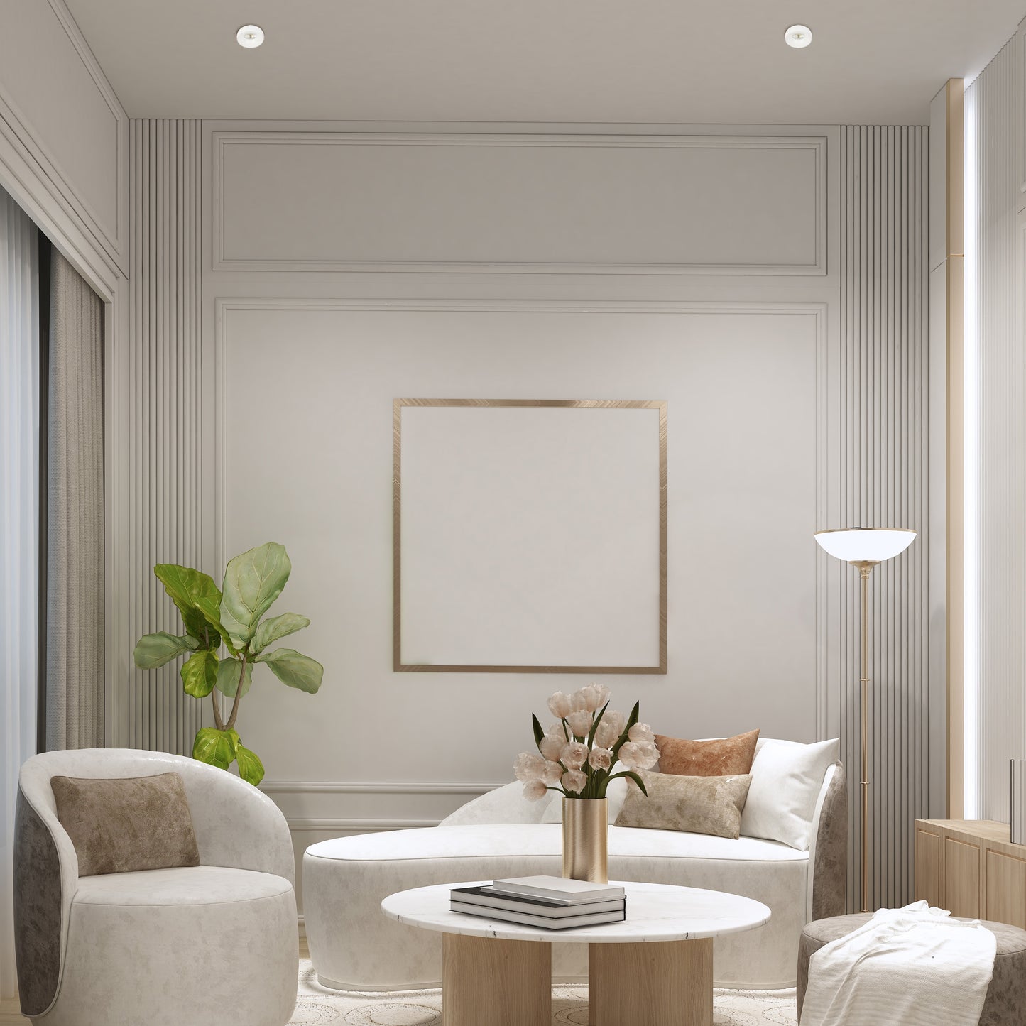 GU10 WHITE DOWNLIGHT 93*H33MM (TEKLED)