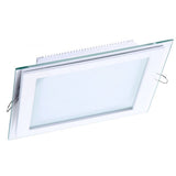 DL LED GLASS KVADRO PANEL 12W (TS)