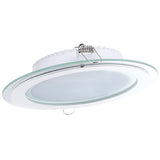 DL LED GLASS ROUND PANEL 18W (TS)