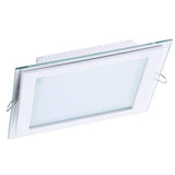 DL LED GLASS KVADRO PANEL 18W (TEKLED)
