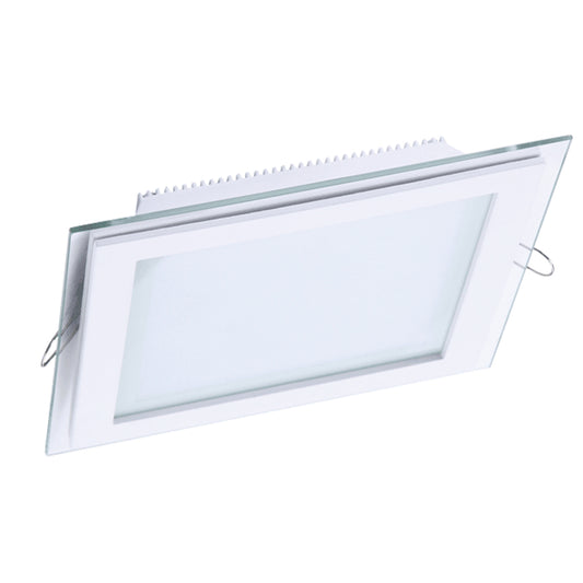DL LED GLASS KVADRO PANEL 18W (TS)
