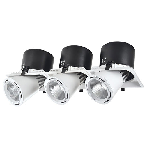 DL LED LS-DK913-3 3x40W WHITE 5700K(TS)