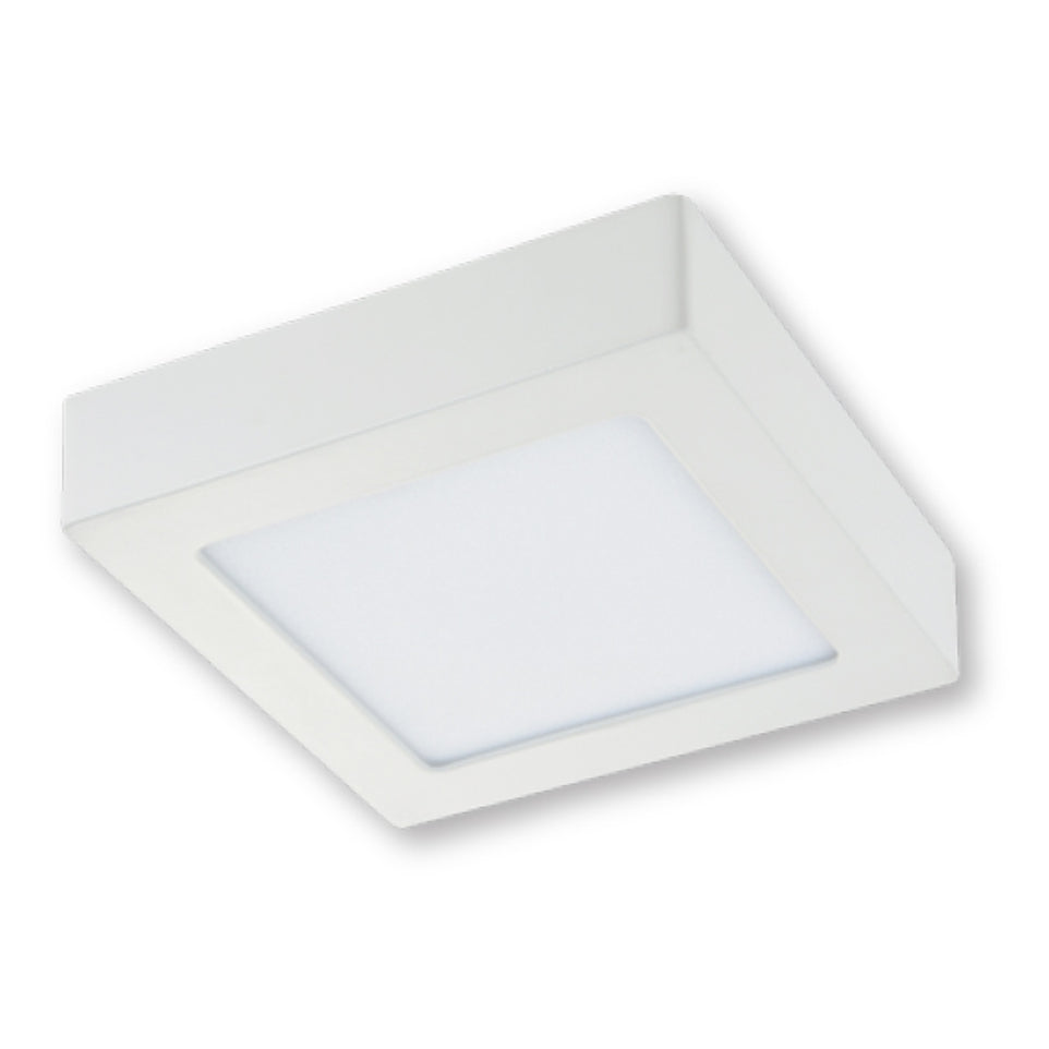 LED Kvadro Panel 12W 6000K SURFACE/M (HAIGER)