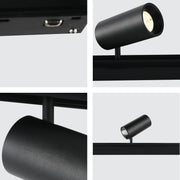 LED MAGNETIC ROLL-01 10W 48V 3000K BLACK TRACK(TEKLED)