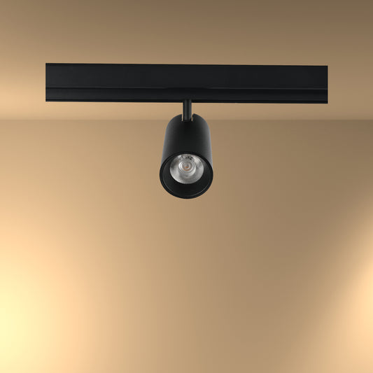 LED MAGNETIC ROLL-01 10W 48V 3000K BLACK TRACK(TEKLED)