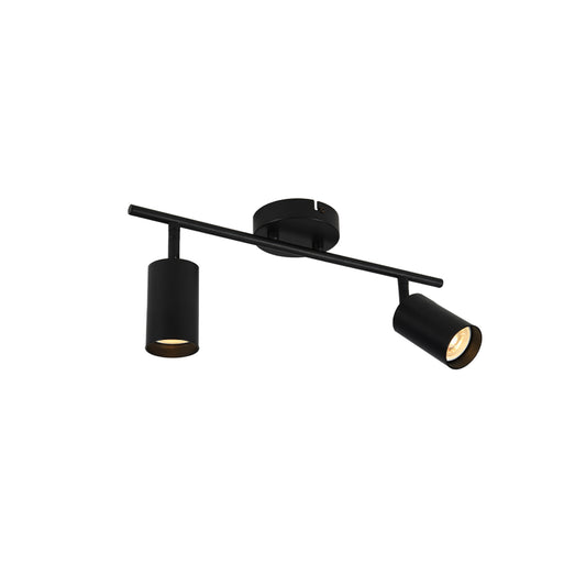 Rotatable Cylinder Rod GU10 Spotlight Back-Center Connected