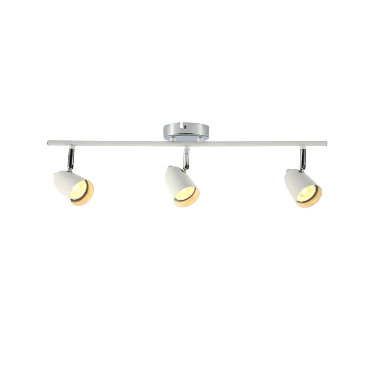 Skurupp Cone Rotatable GU10 Chrome Spotlight White