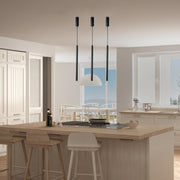 10W Pendant 4000K BLACK 30x600mm 100-265V(TEKL)