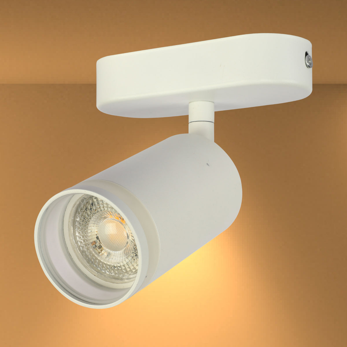 Adjustable K500 GU5.3 Spotlight 1 Way White(TEKLED)